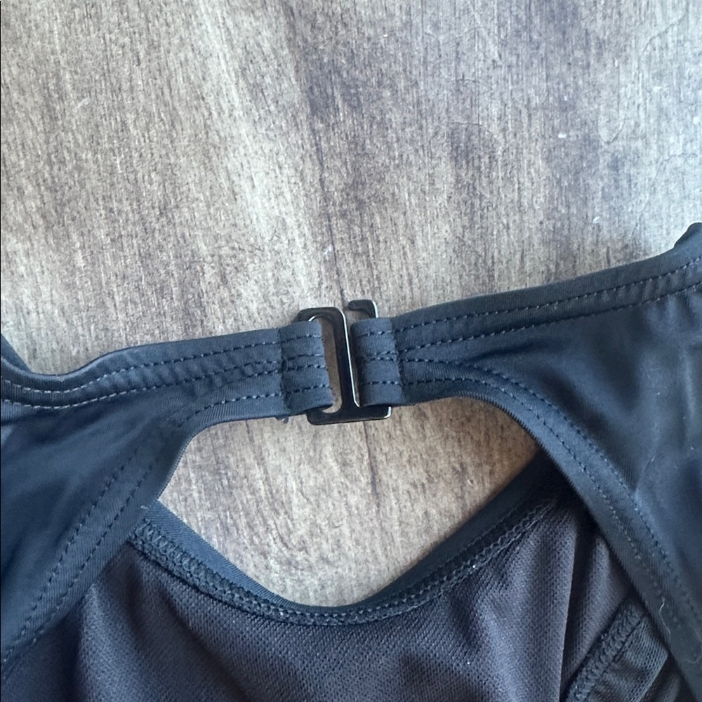 Balera 🖤 Black Long Sleeve Cutout Asymmetrical Leotard - L - Picture 6 of 8
